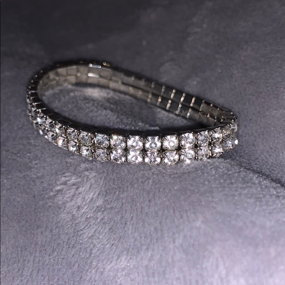 Charming Charlies silver bracelet